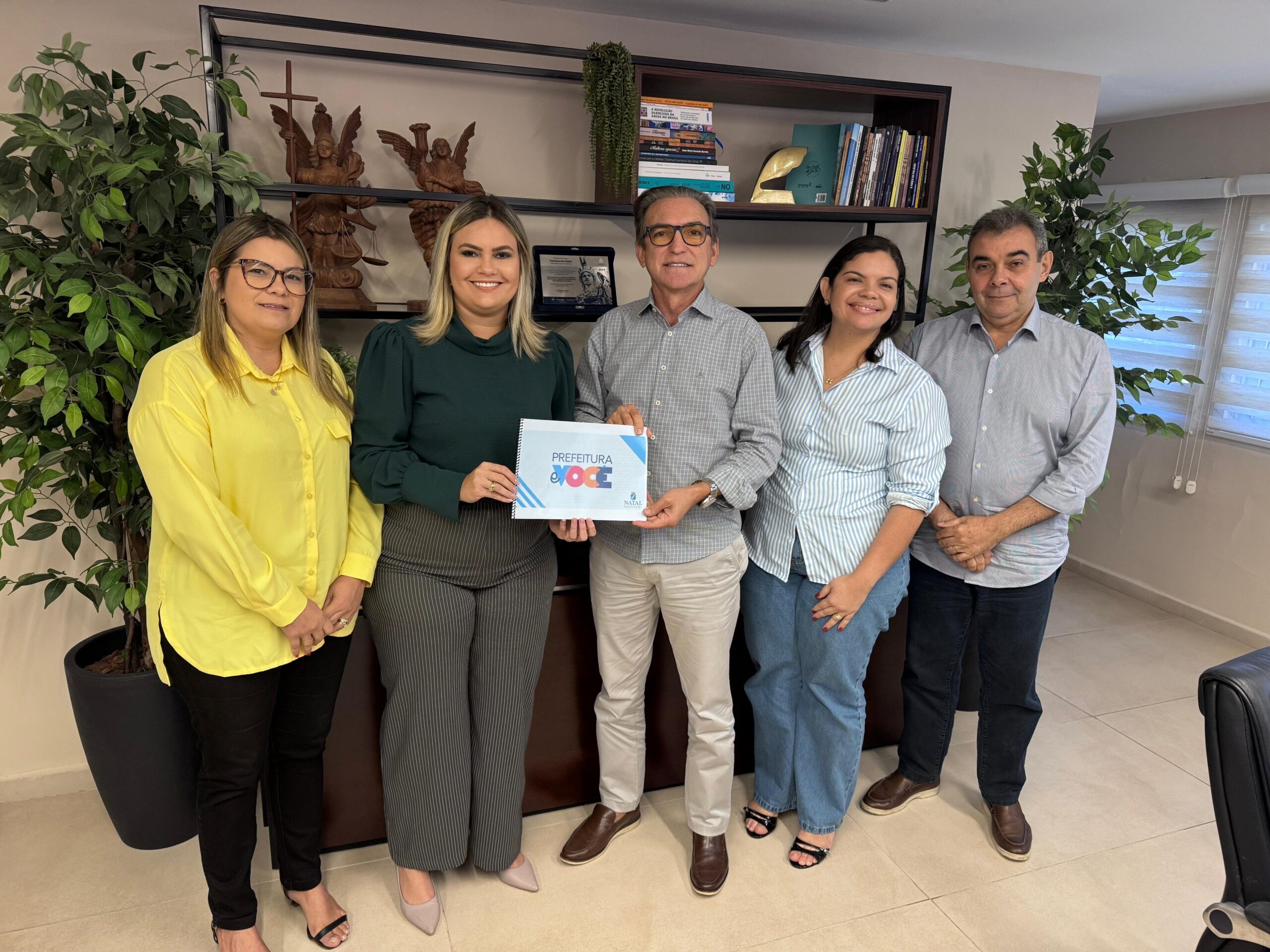 Prefeitura de Natal apresenta projeto “Prefeitura e Você” ao Sistema Fecomércio RN