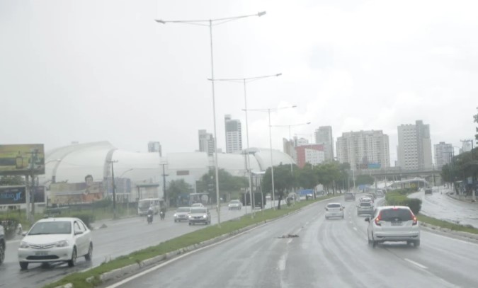 Chuvas no litoral potiguar devem continuar durante o fim de semana, diz Emparn