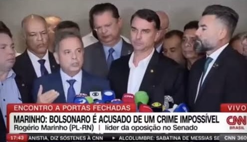 VÍDEO: Filhos de Bolsonaro pressionam Congresso para acelerar anistia e ignoram redução de penas: “Nosso foco é aprovar agora”
