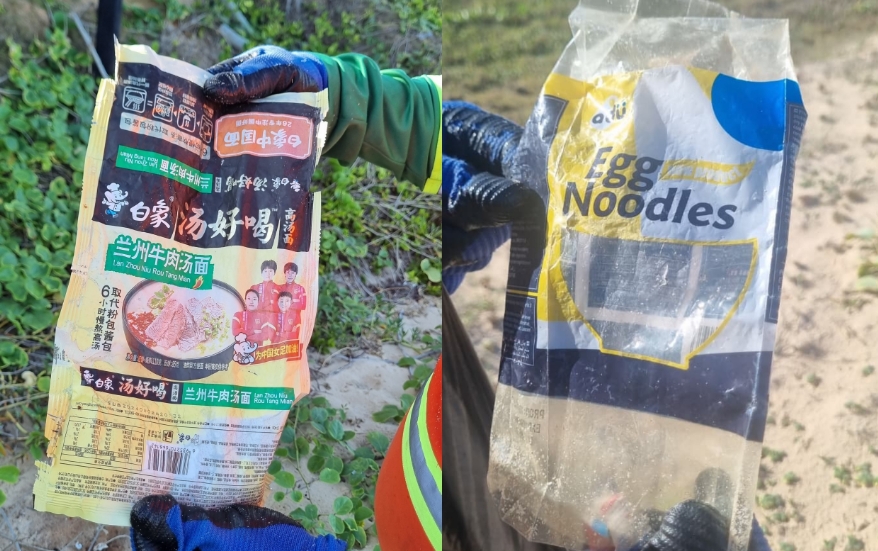 Lixo da Ásia aparece nas praias de Natal e expõe o caos global da poluição dos oceanos