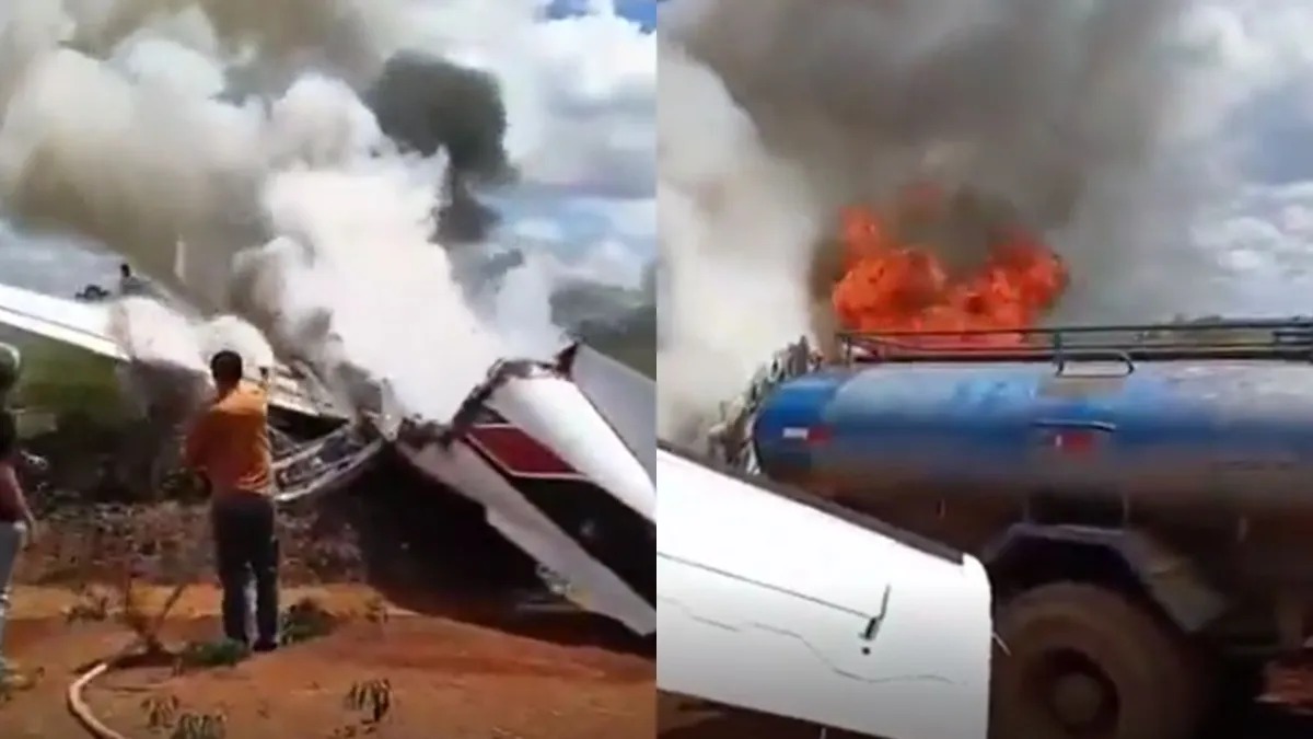 Avião com parlamentares faz pouso de emergência em Rondônia