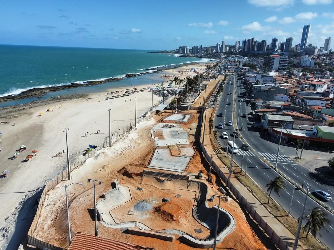 Prefeitura de Natal entrega novo Skate Park da Praia do Meio