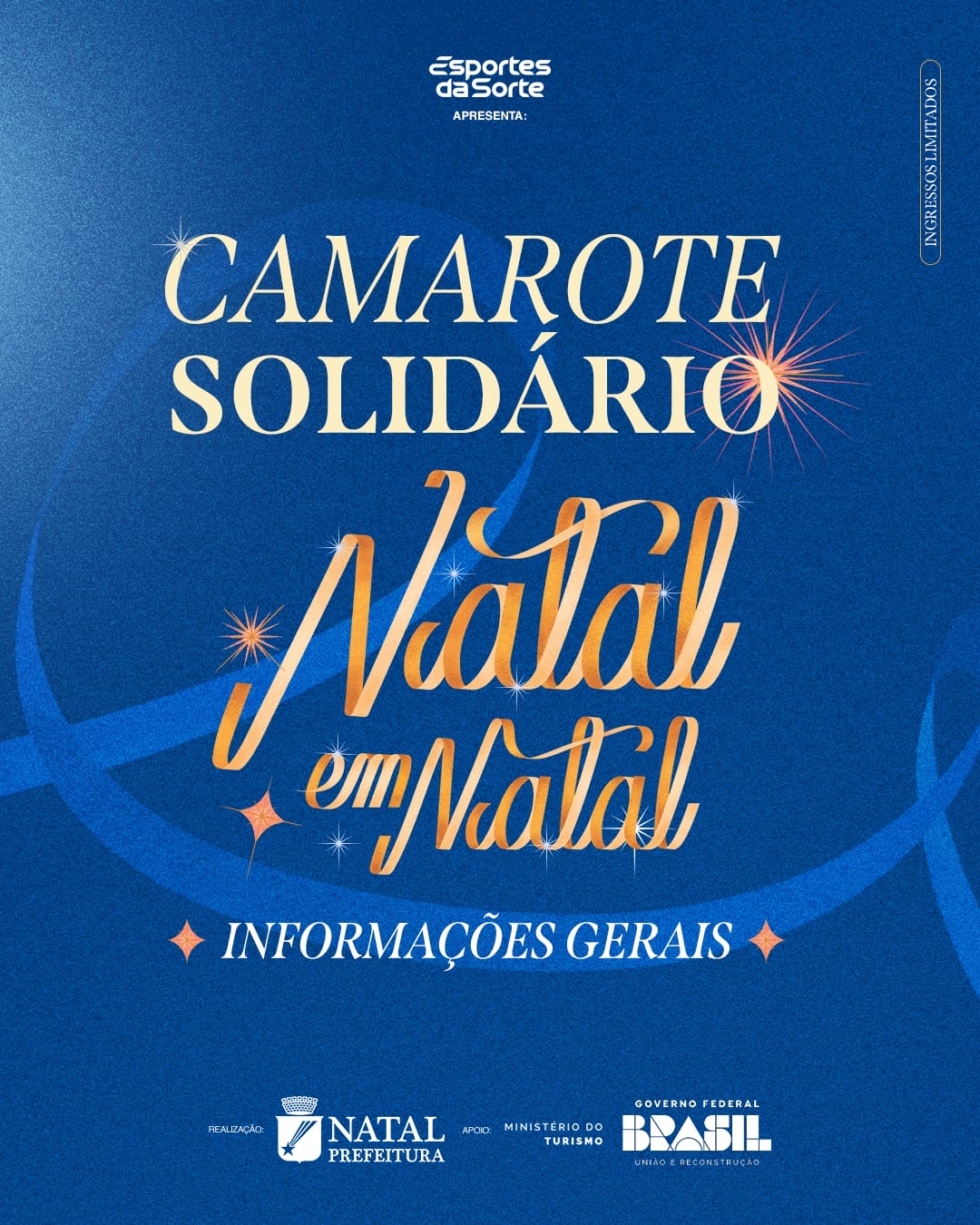 Natal em Natal 2025 promove Camarote Solidário com acesso mediante doação