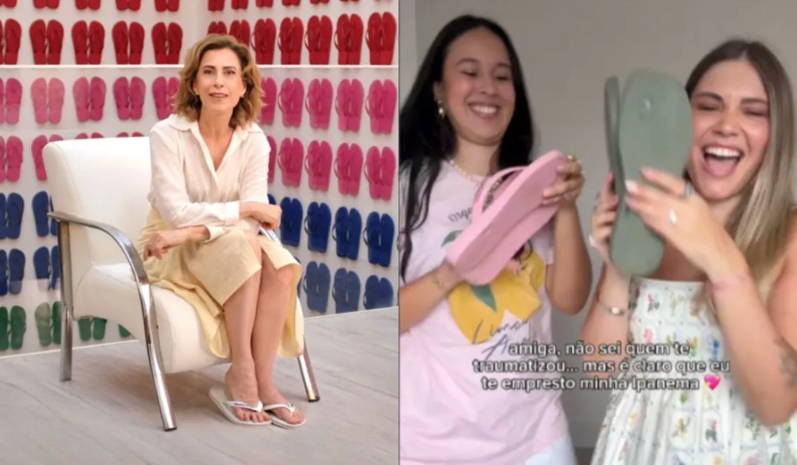 Guerra dos chinelos? Ipanema aproveita ‘tombo’ da Havaianas e ‘debocha’ da concorrente na web