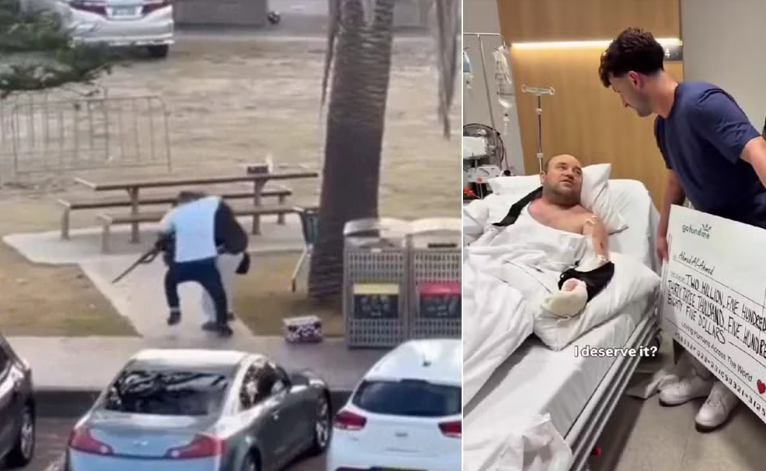 ‘Vaquinha’ para herói que desarmou terrorista na Austrália arrecada quase R$ 15 milhões