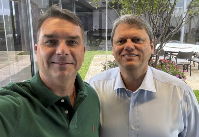 ‘Sem dúvida nenhuma, vou apoiar Flávio’, afirma Tarcísio sobre corrida à Presidência