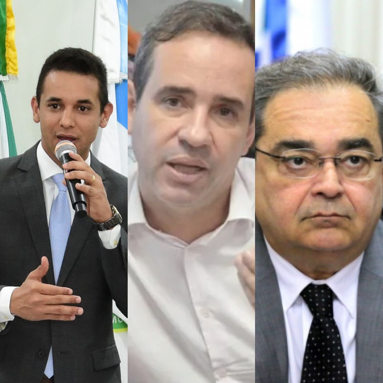Allyson Bezerra, Carlos Eduardo Xavier e Álvaro Dias são os nomes que disputarão o Governo do RN