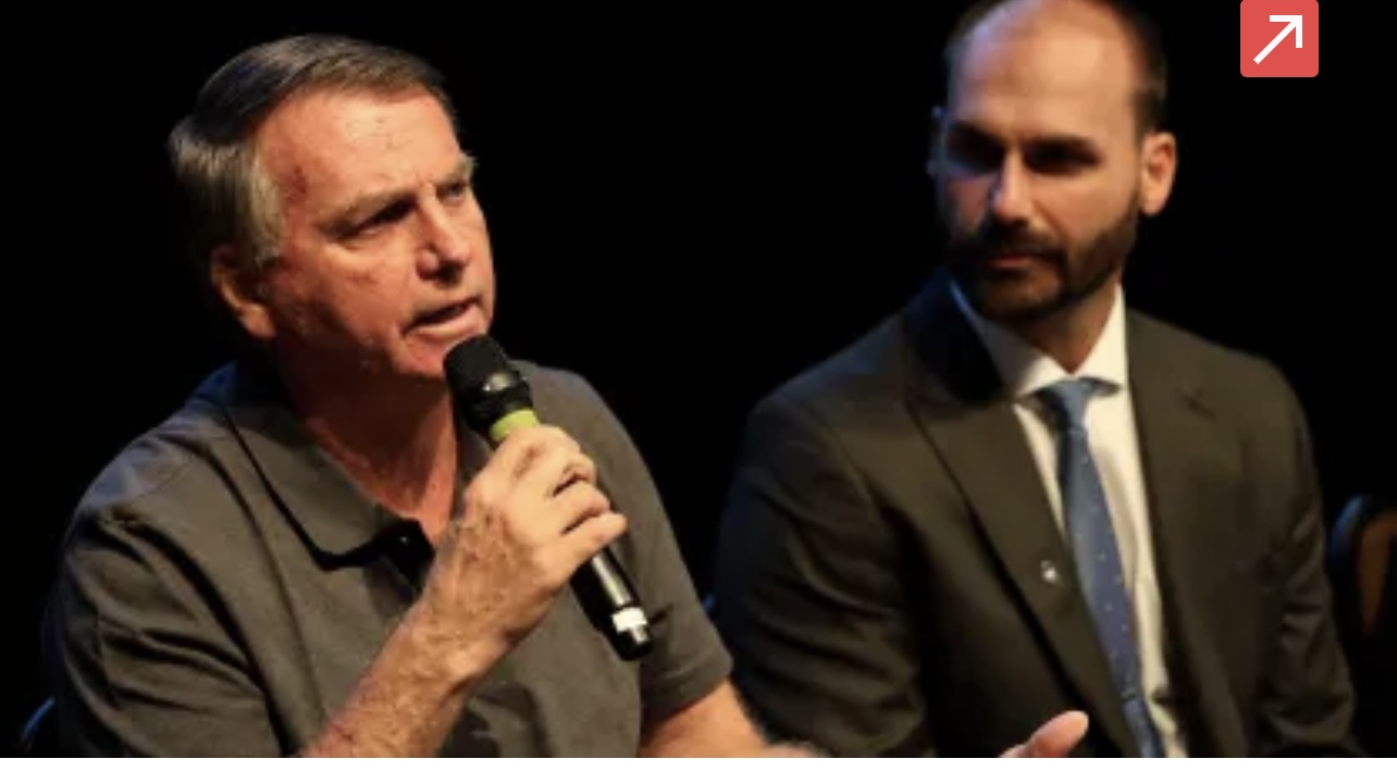 Eduardo compara prisão de Bolsonaro e Maduro e diz: “Tenho inveja”