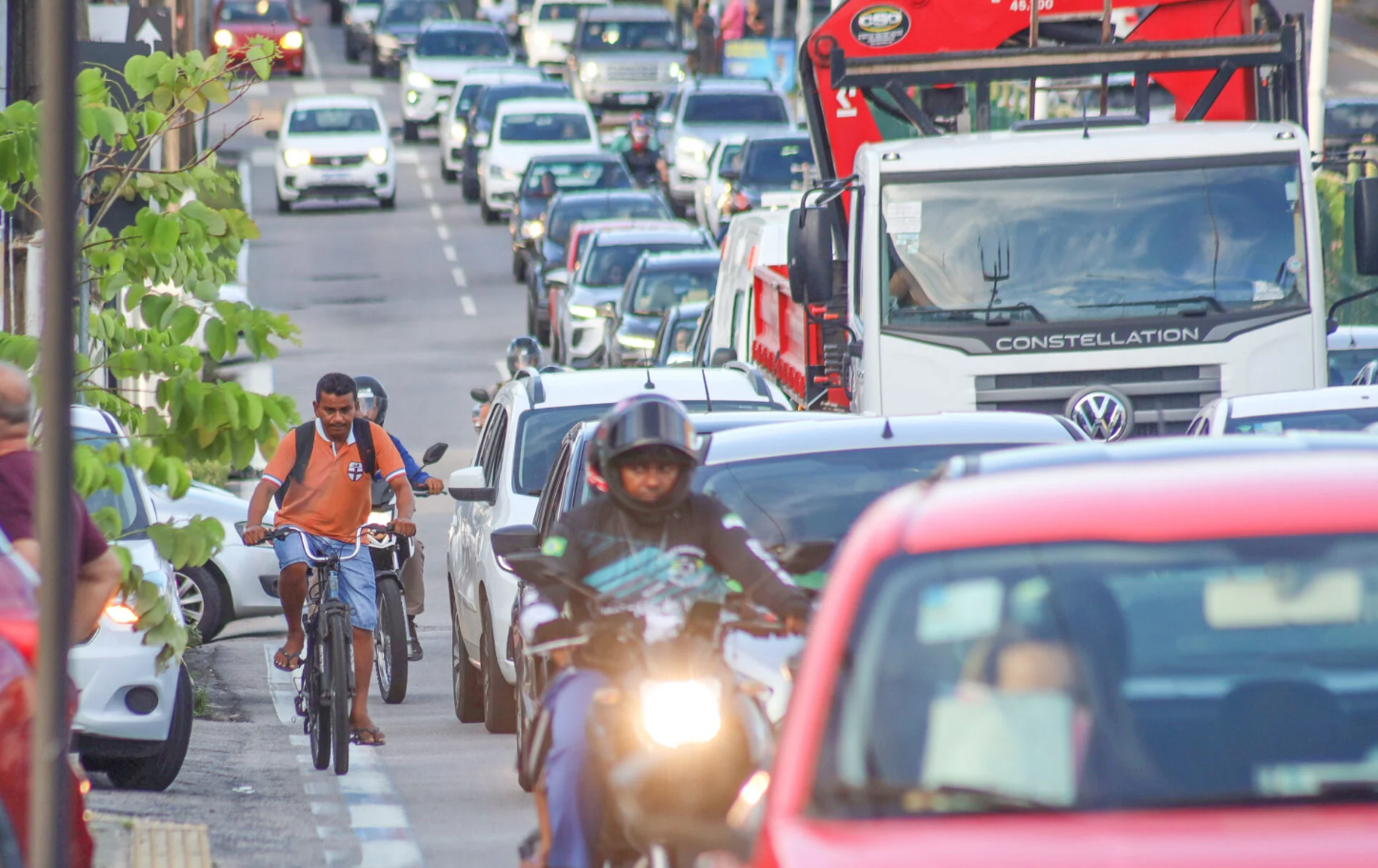 Acidentes com ciclistas disparam 46% em Natal e acendem alerta