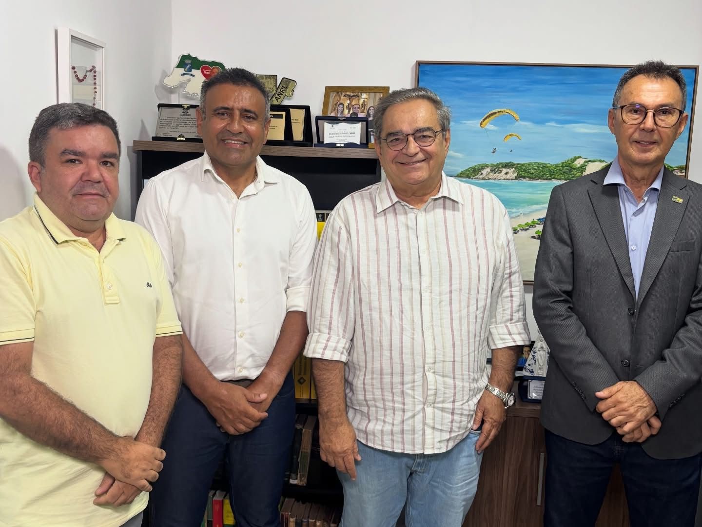 Prefeito de Portalegre declara apoio a Álvaro Dias e Babá Pereira e fortalece articulação no interior do RN