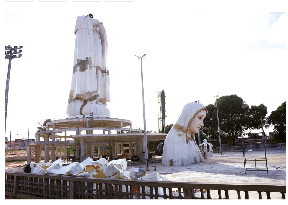 Estátua na Zona Norte deve ser concluída em abril