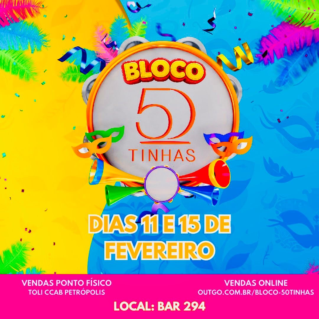 Carnaval de Natal tem estreia do Bloco 50tinhas