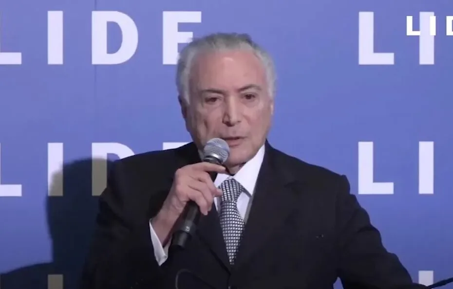 Temer comenta possível candidatura após fala de Baleia Rossi