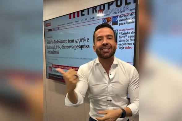 VÍDEO: Janones alerta que Lula pode “tomar taca” de Flávio na eleição