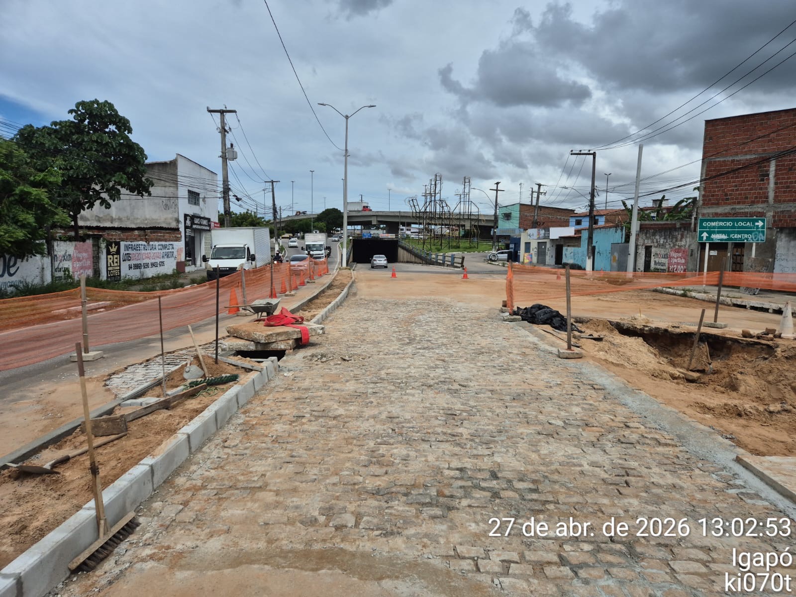 Prefeitura conclui serviço de recuperação de drenagem na Avenida Dr. João Medeiros Filho