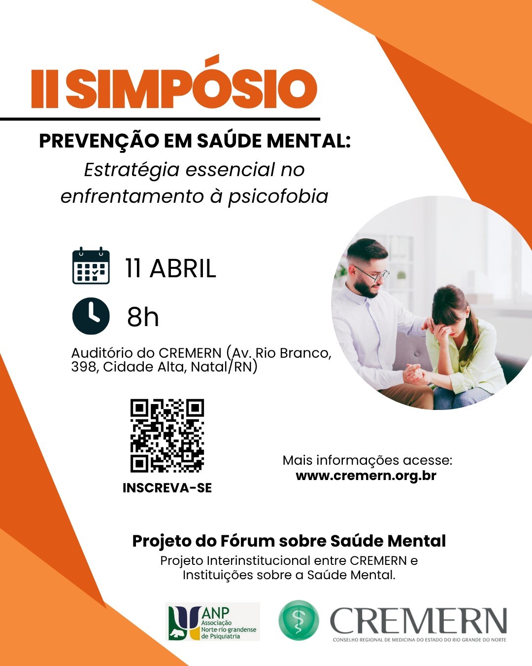 Últimas vagas gratuitas para Simpósio sobre Saúde Mental e Combate à Psicofobia neste sábado (11)