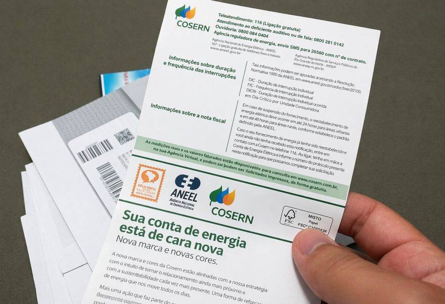 Conta de luz no RN fica mais cara após reajuste aprovado pela Aneel