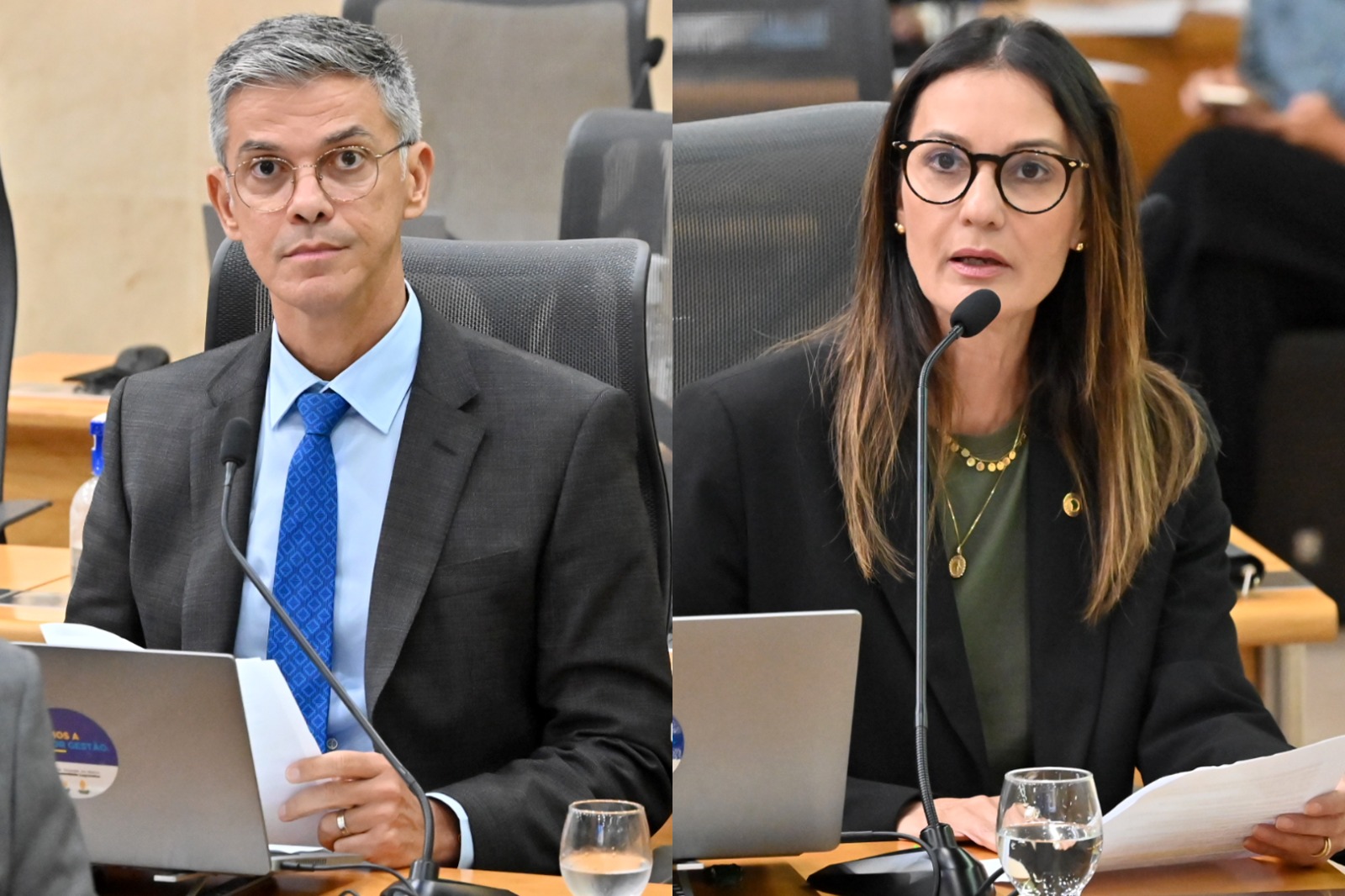 Cristiane Dantas comenta ações da saúde e Coronel Azevedo sobre promoções de policiais