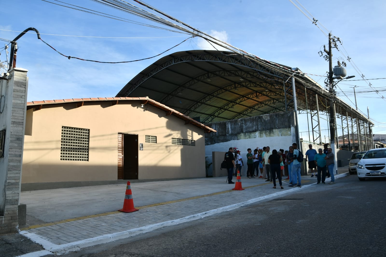 Bairro das Quintas ganha novo equipamento esportivo