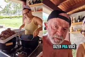VÍDEO: Carne de paca servida por Janja a Lula vira meme e divide opiniões nas redes