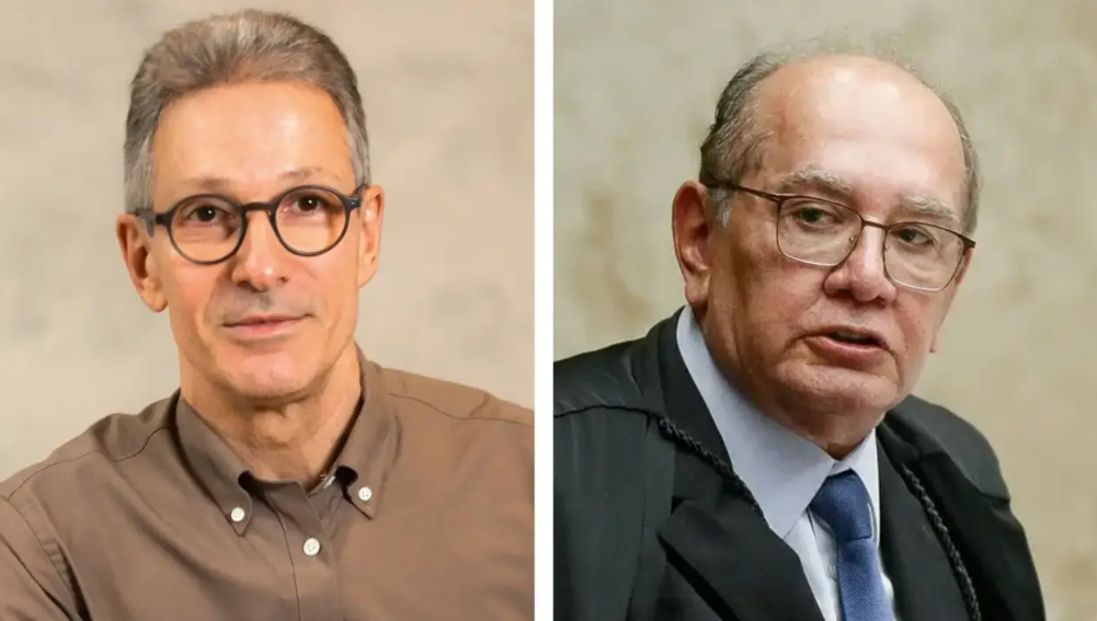 Gilmar Mendes pede a Moraes que Zema seja incluído no inquérito das fake news