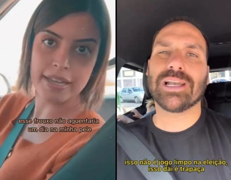 Cármen Lúcia segue Moraes e vota para condenar Eduardo Bolsonaro a um ano de detenção por difamar Tabata Amaral