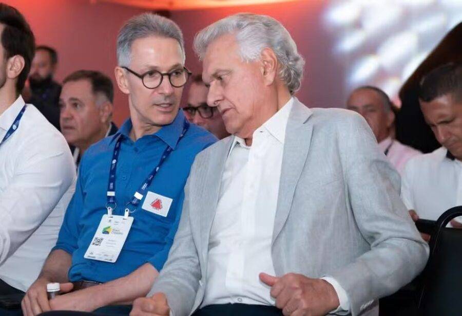 Caiado e Zema buscam coordenação na centro-direita para eleição de 2026