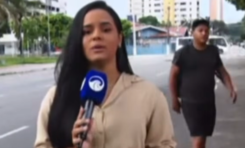 Cinegrafista da TV Tropical é agredido durante transmissão ao vivo em Natal