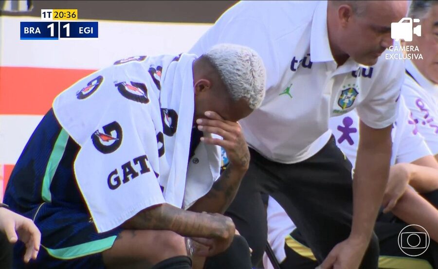 Wesley sofre lesão, é cortado da Seleção Brasileira e está fora da Copa do Mundo