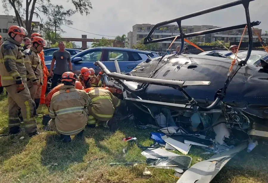 Anac investiga se helicóptero que colidiu fazia transporte clandestino