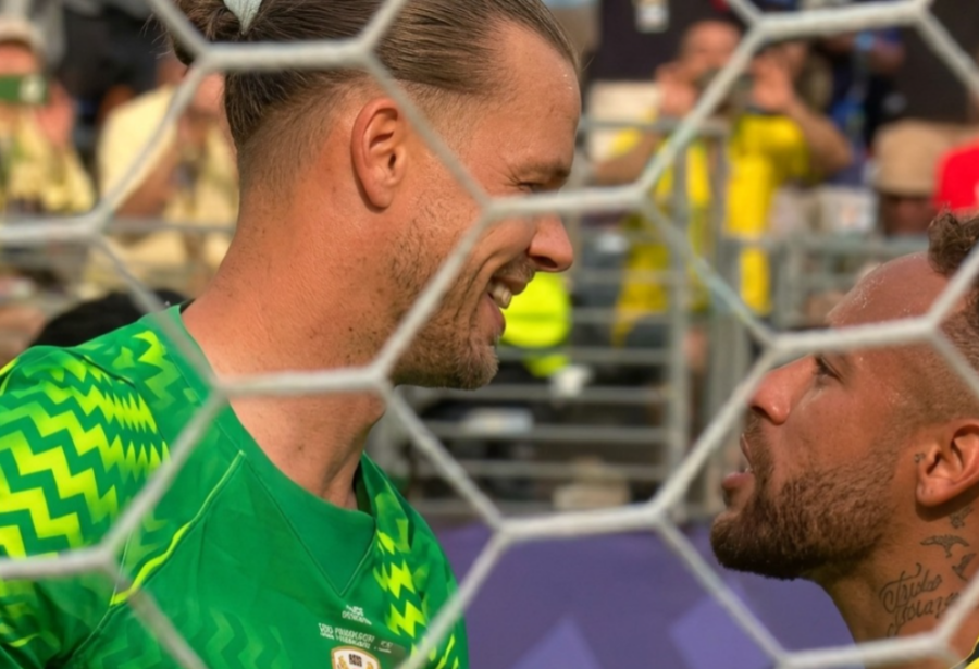 Leitura labial mostra troca de provocações entre Neymar e goleiro da Noruega na eliminação do Brasil