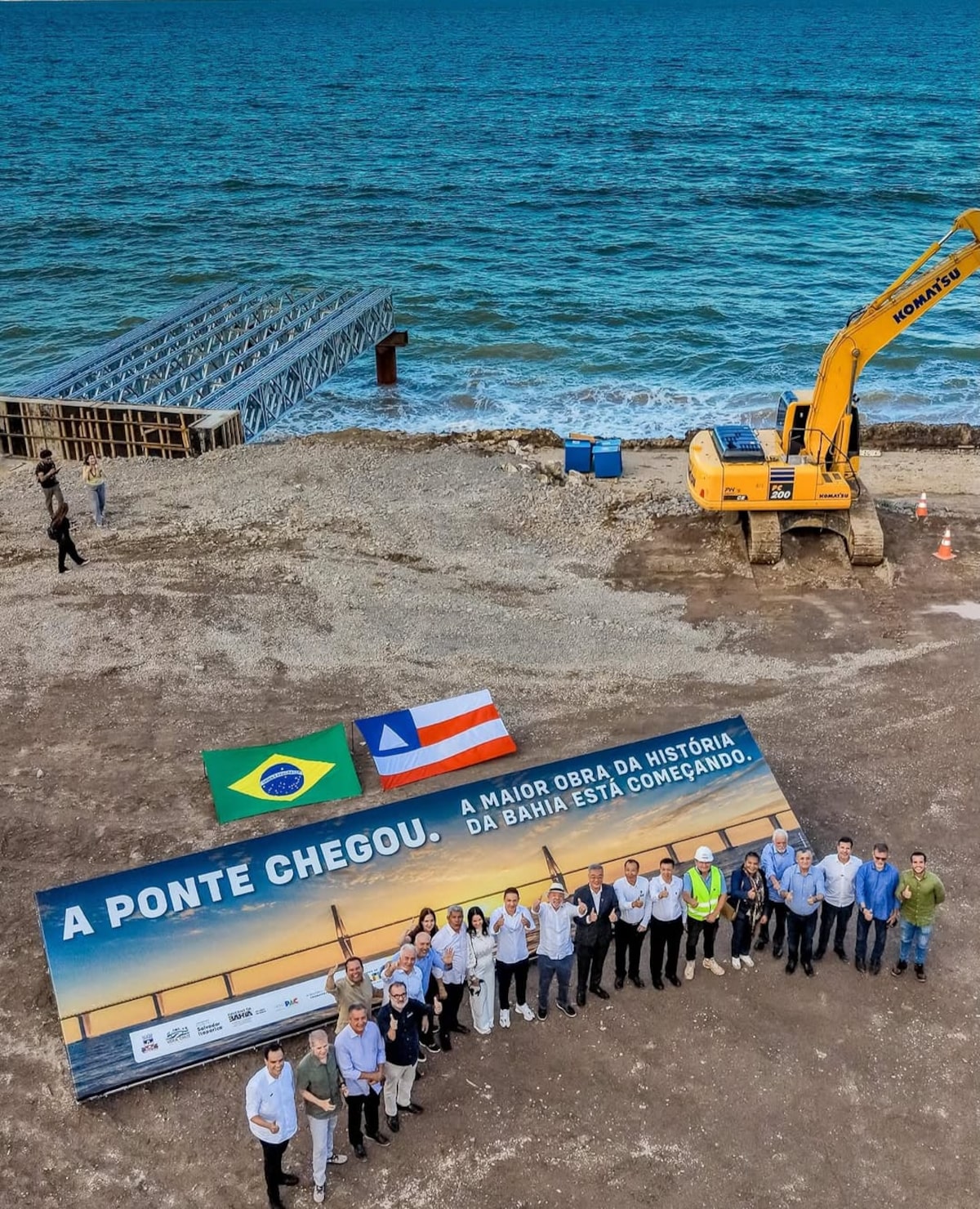 Na corrida contra o tempo para tentar se reeleger, Lula inaugura de tunel sem água no RN a canteiro de obras na Bahia