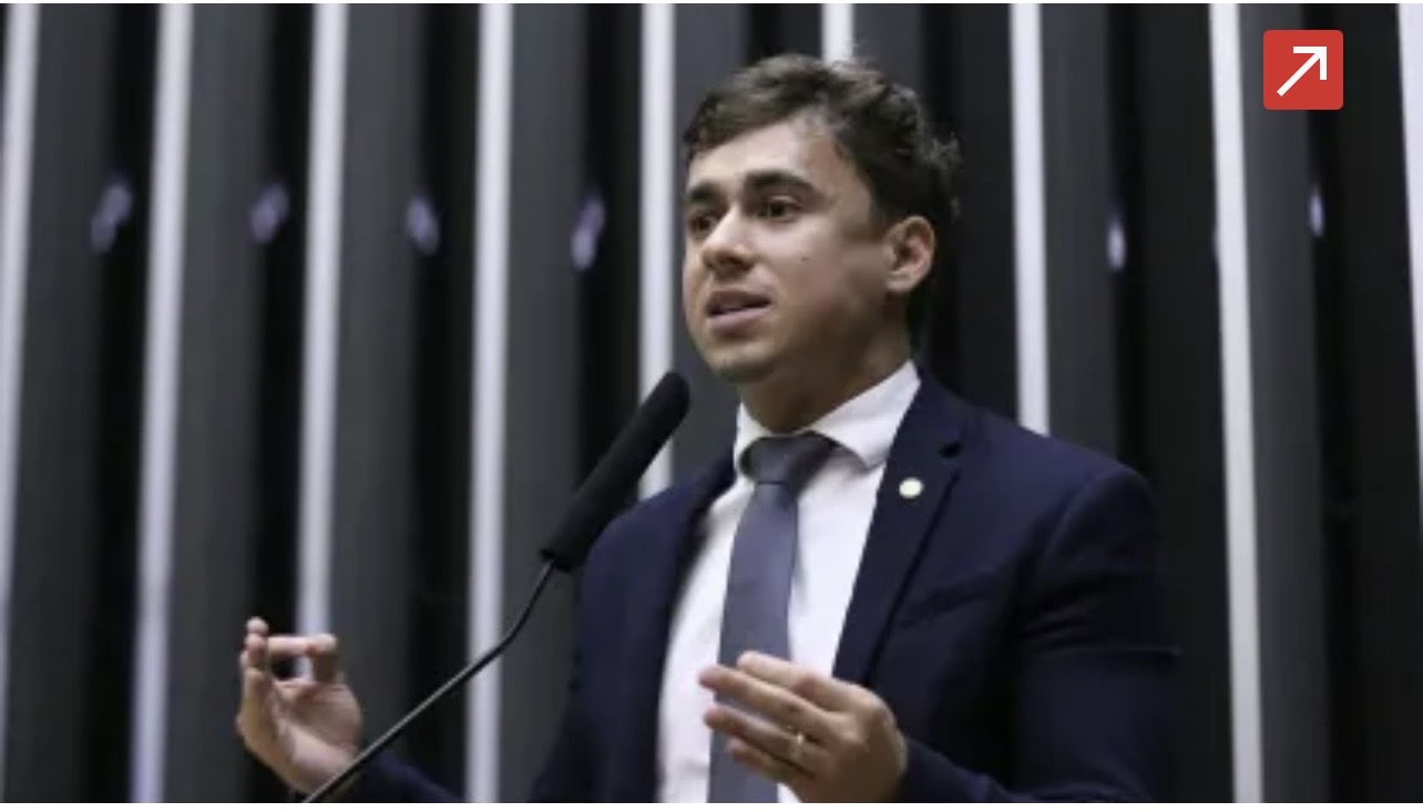 Nikolas critica Moraes e diz que ministro faz “propaganda” para Flávio