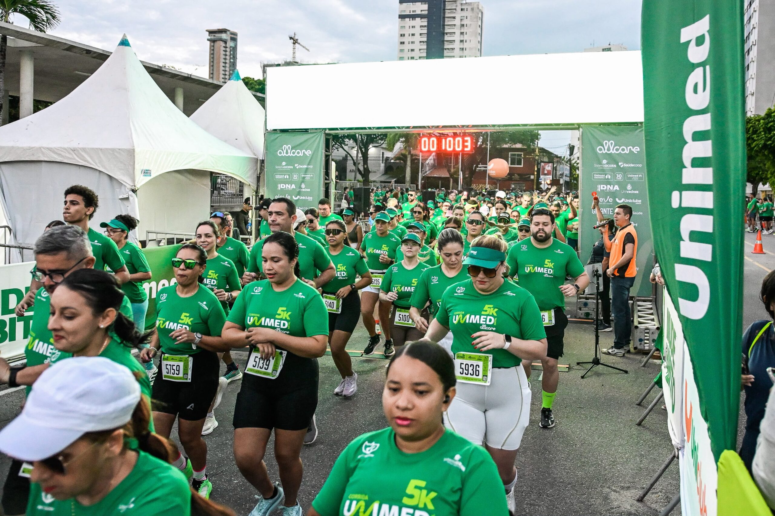 Corrida Unimed reúne 1.600 participantes e celebra saúde, esporte e qualidade de vida