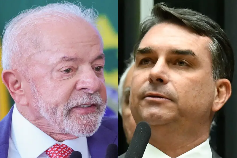FLÁVIO BOLSONARO X LULA: pesquisa aponta disputa apertada e empate técnico para 2026