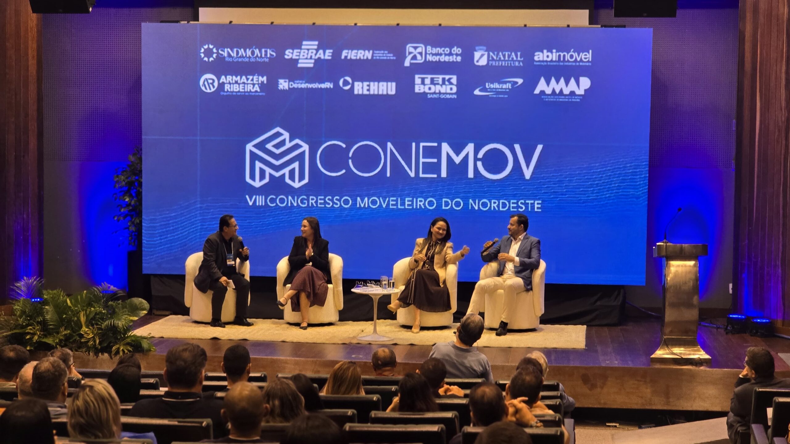 VIII CONEMOV abre com sucesso na FIERN e surpreende público com palestras de alto nível