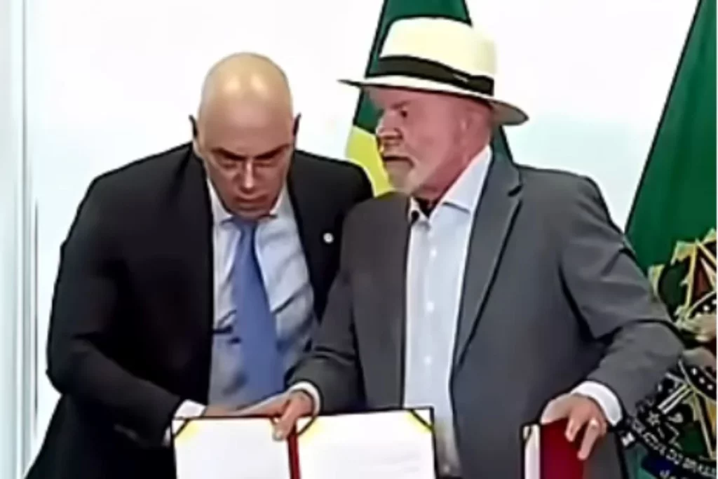 Lula e Moraes se encontraram em dia decisivo para Lulinha no STF