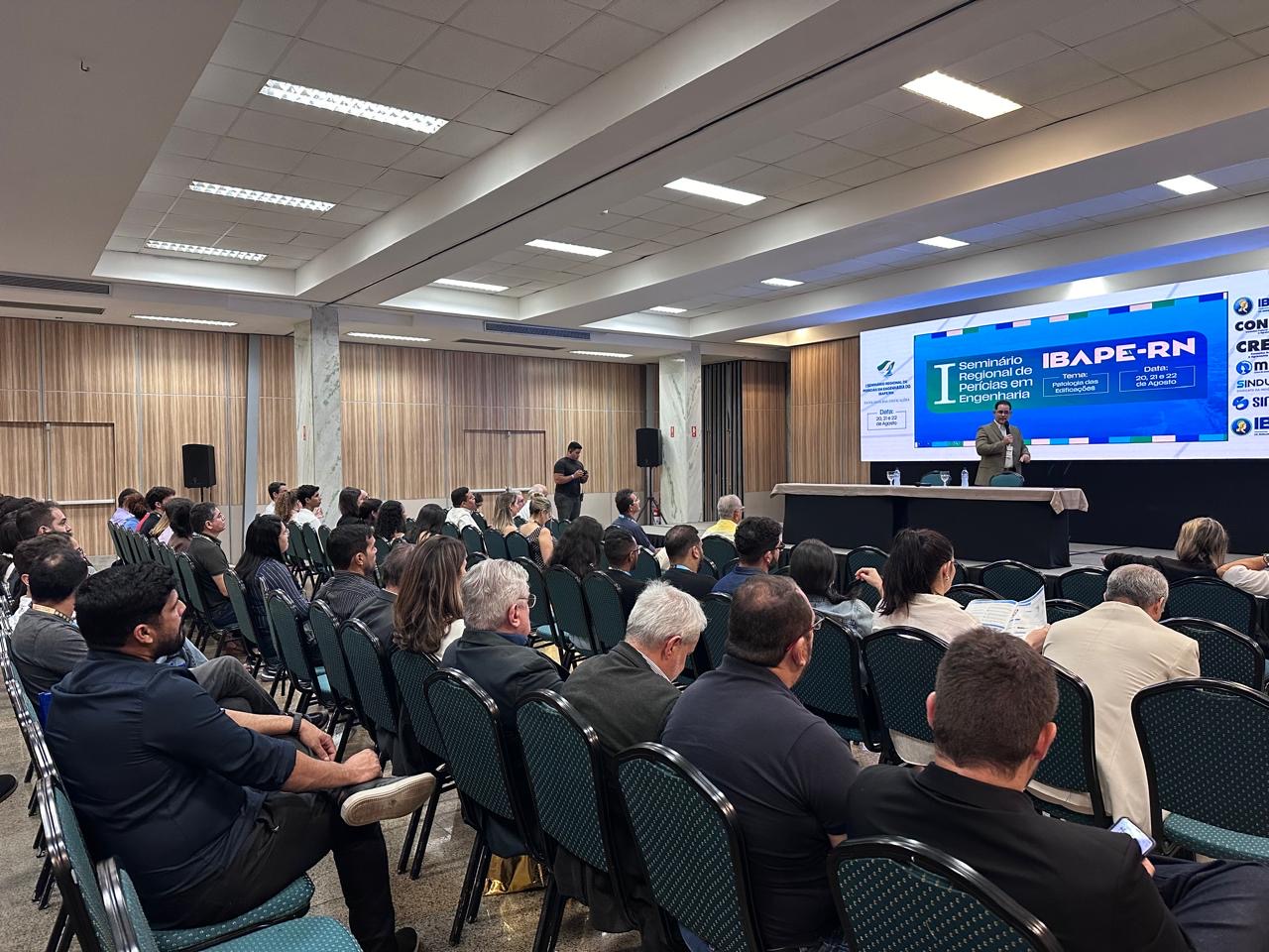 II Seminário do IBAPE-RN começa quarta-feira e coloca engenharia de avaliações no centro do desenvolvimento econômico do RN