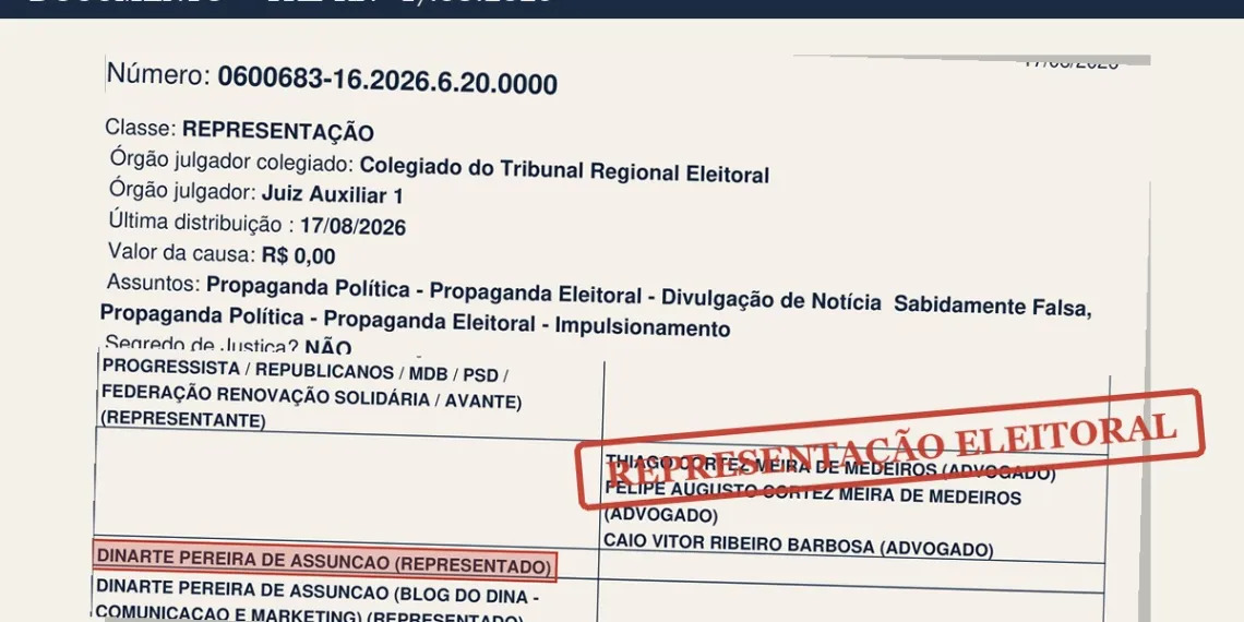 Coligação de Allyson Bezerra entra no TRE-RN para derrubar anúncios do Blog do Dina sobre publicações da Operação Mederi