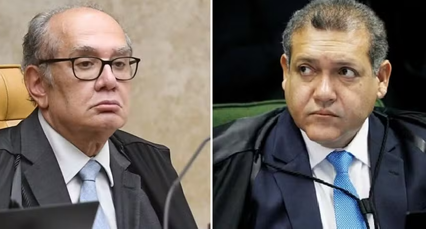 “ASSUMAM QUE ESTÃO FERRADOS”: Gilmar Mendes e Kassio Nunes trocam acusações pelo WhatsApp
