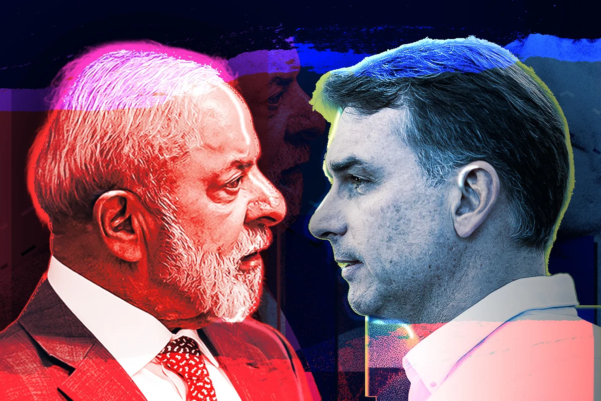 ATLAS/BLOOMBERG: Novo empate técnico no 2° turno traz Lula com 47,7% e Flávio Bolsonaro com 47,4%