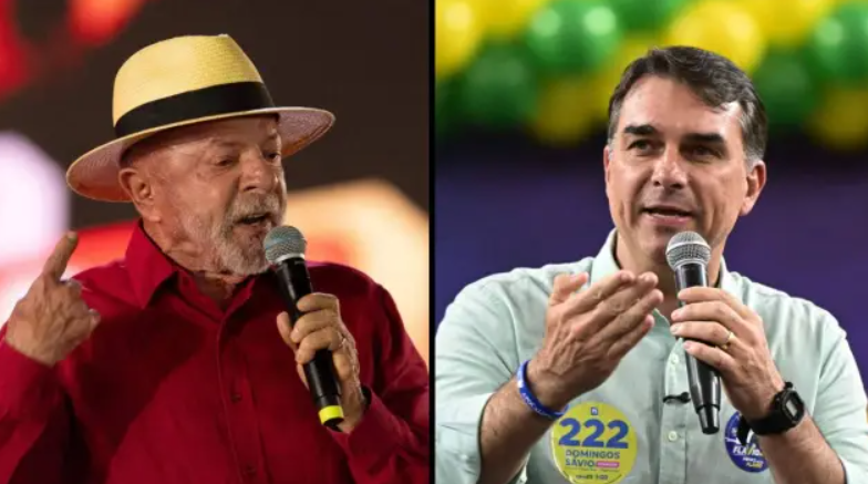 VOTAÇÃO NO EXTERIOR: Flávio Bolsonaro lidera votação fora do país com vantagem de mais de 16 mil votos sobre Lula, em parcial