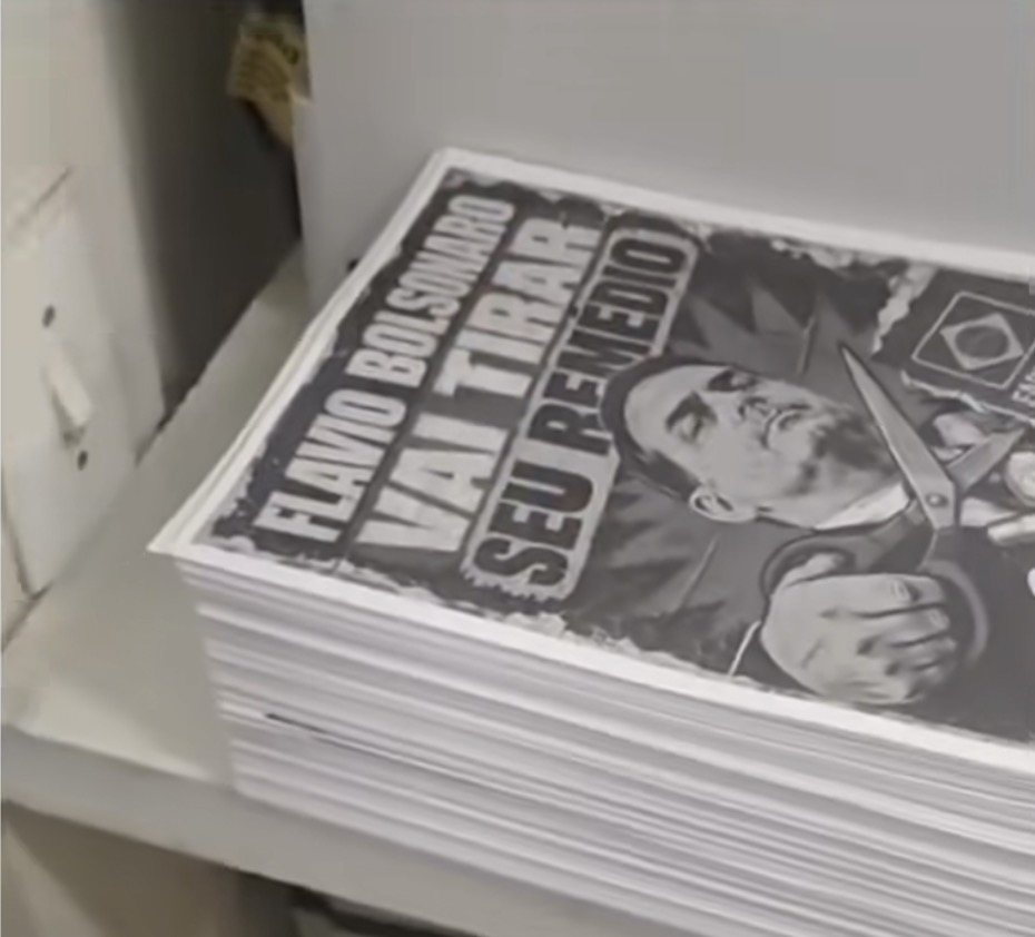[VÍDEO] Apoiadores de Lula estariam usando a estrutura do DCE da UFRN para produzir panfletos contra Flávio