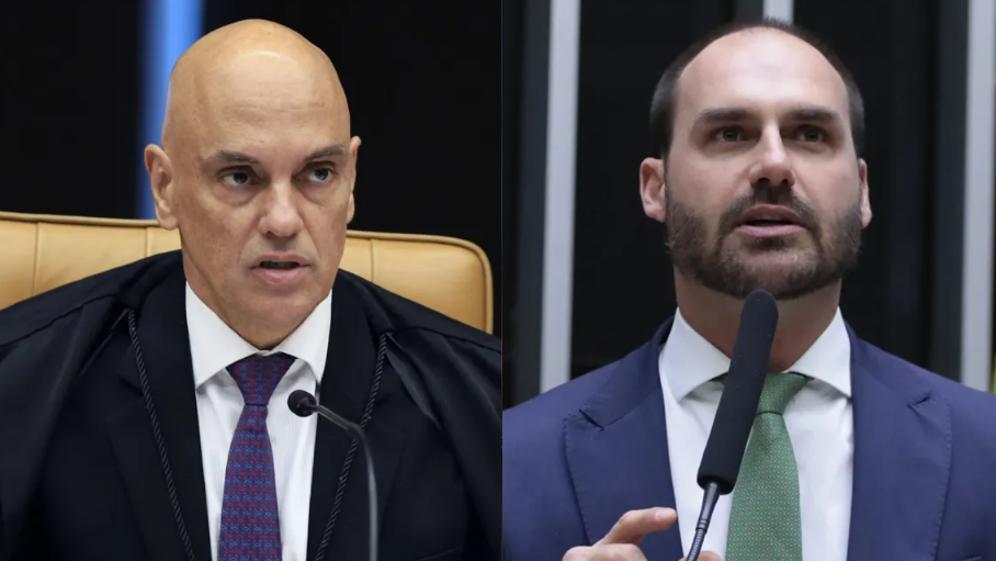 Moraes manda prender Eduardo Bolsonaro após fim dos recursos no STF; ministro também determinou o cancelamento dos passaportes do ex-deputado