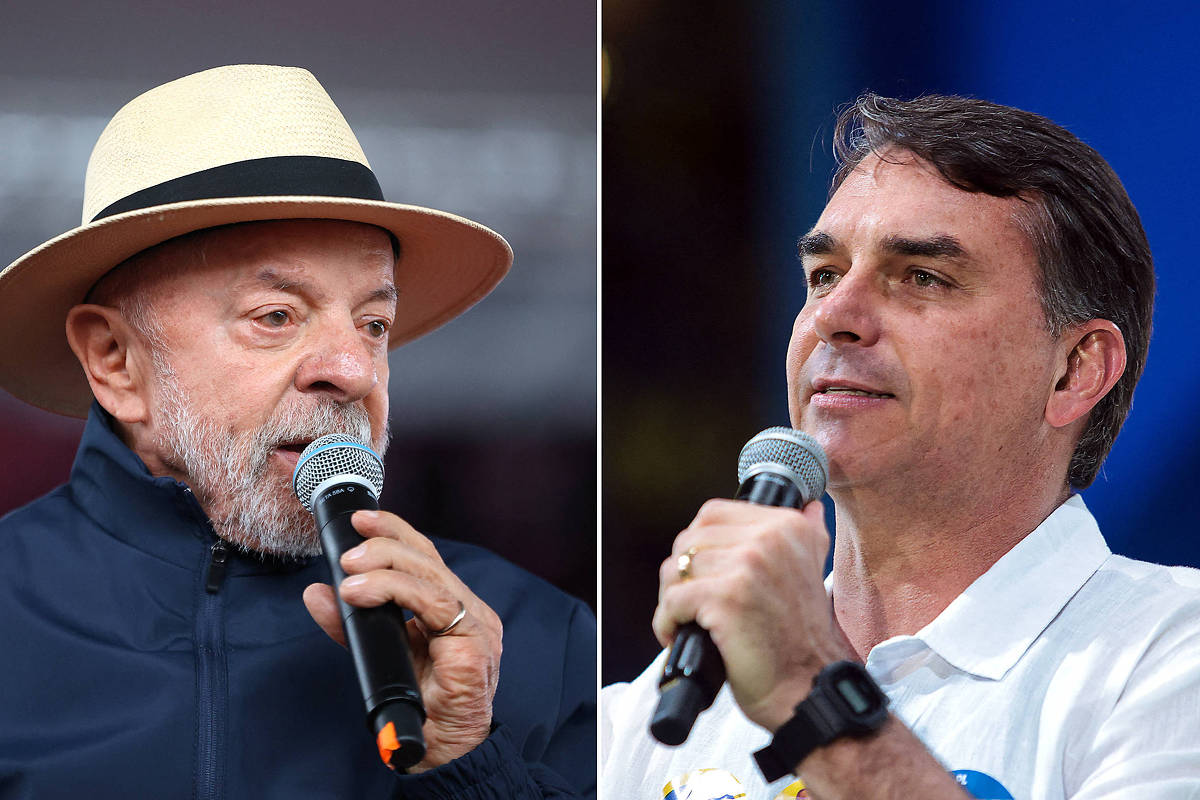 RAIO X DA RENDA: Lula perde força na classe média em relação a 2022, enquanto Flávio Bolsonaro cresce em todas as faixas salariais