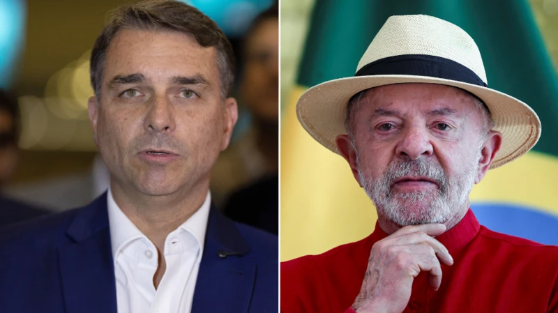 MEIO/IDEIA: Flávio marca 51,1% dos votos válidos contra 48,9% de Lula