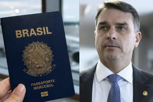 [VÍDEO] URGENTE: Flávio diz que PF o intimou a entregar passaportes e que está proibido de sair do Brasil