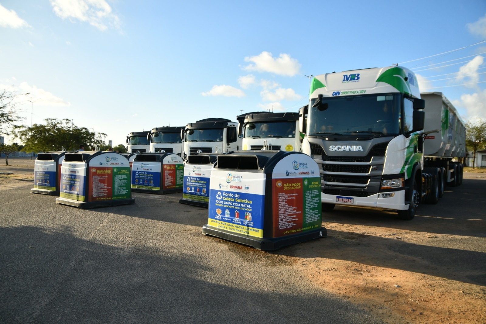 Prefeitura do Natal investe em coleta seletiva com novos veículos e pontos de reciclagem