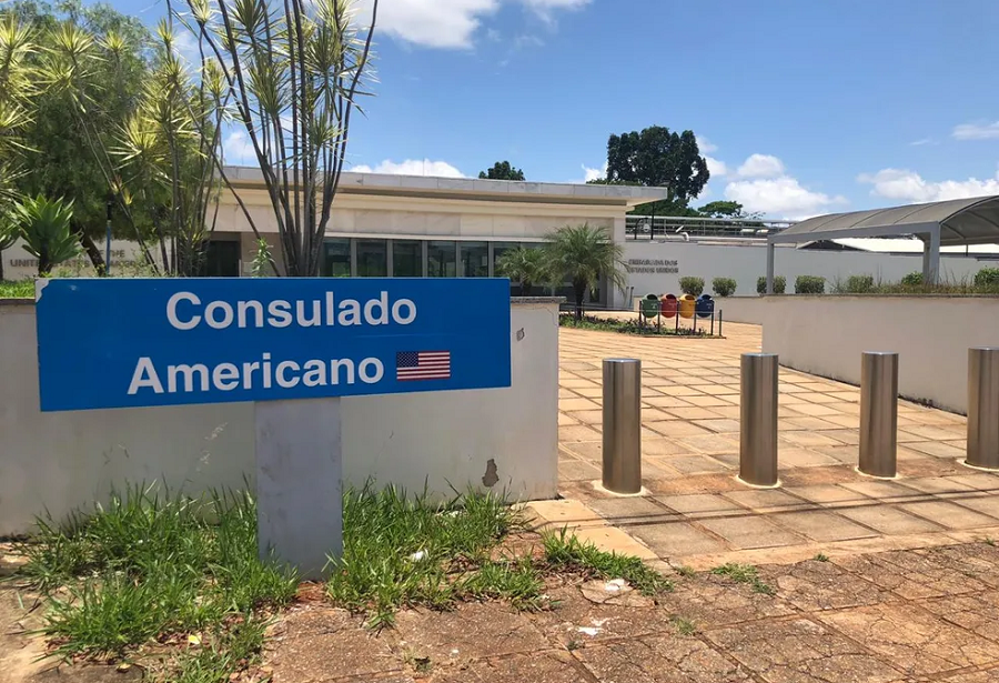 Por segurança, EUA suspendem atendimento presencial em embaixada e consulados no Brasil
